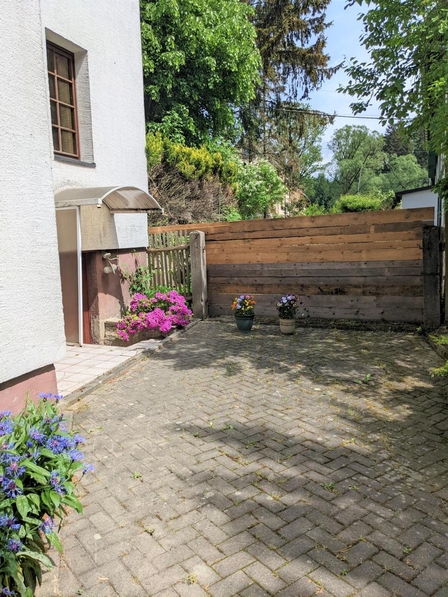Helle gemütliche Wohnung mit Terrasse und Pool - H2 Sebnitz Exterior foto