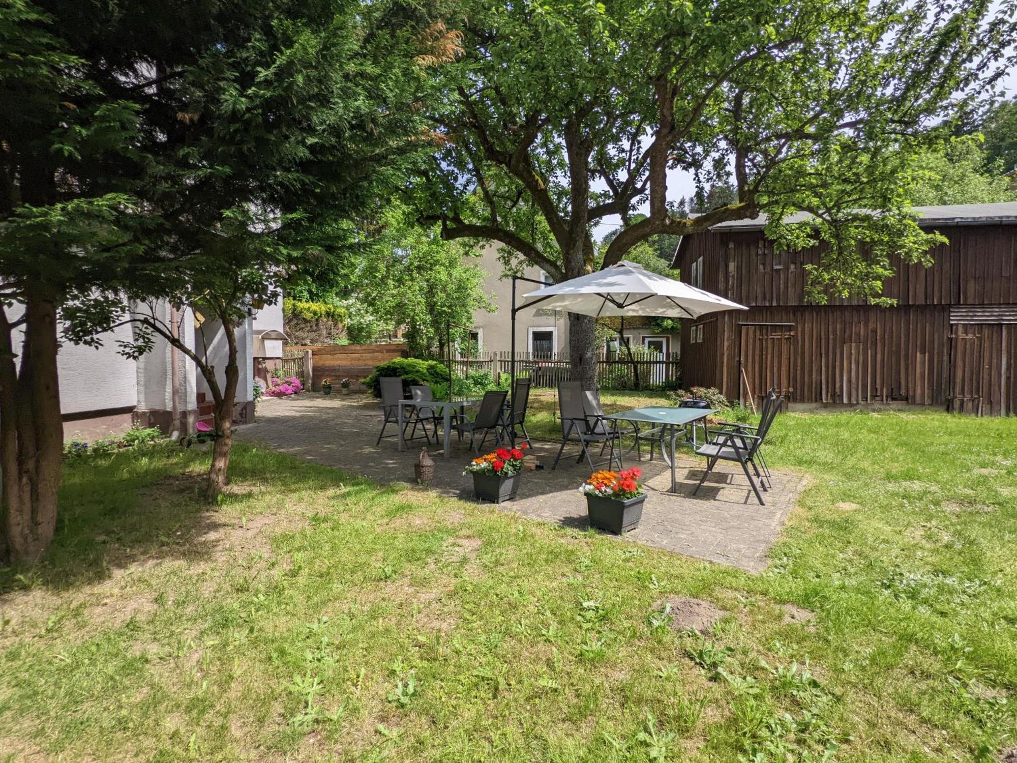 Helle gemütliche Wohnung mit Terrasse und Pool - H2 Sebnitz Exterior foto