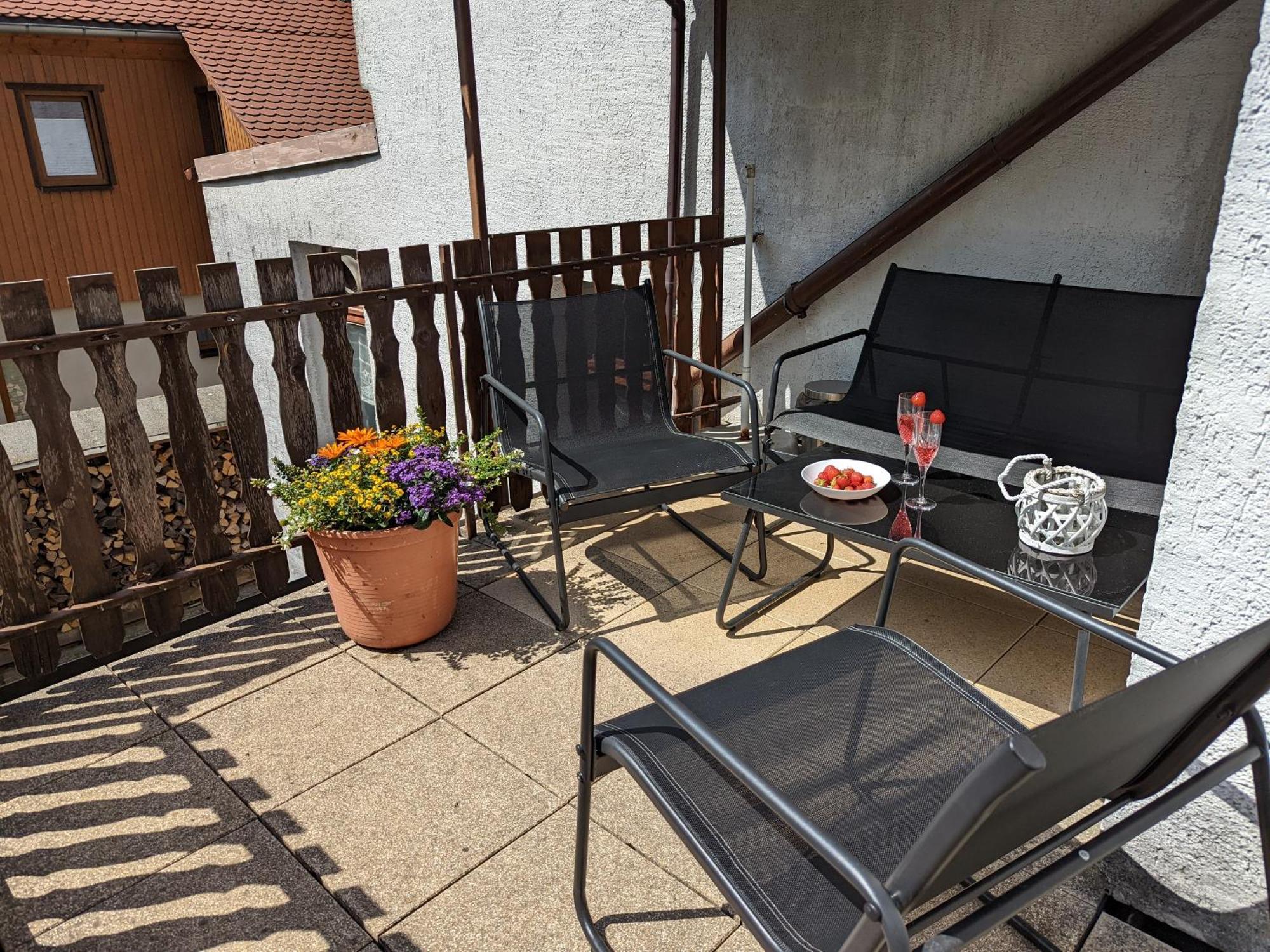 Helle gemütliche Wohnung mit Terrasse und Pool - H2 Sebnitz Exterior foto